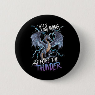 Badge Rond 5 Cm Dragon Imaginaire Art Design
