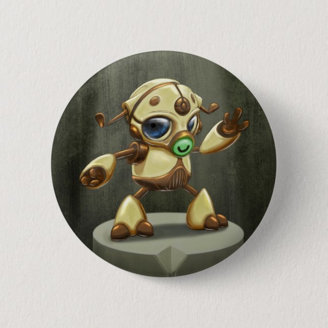 Badge Rond 5 Cm Dragons de DES de lignée de La : M12 (Devant)