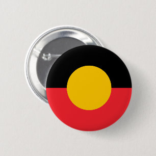 Badge Rond 5 Cm Drapeau aborigène australien