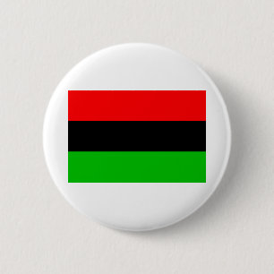 Badge Rond 5 Cm Drapeau afro-américain
