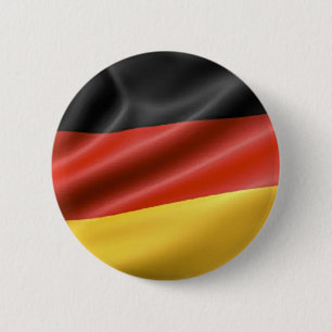 Badge Rond 5 Cm Drapeau allemand