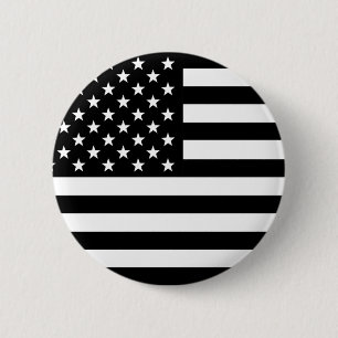 Badge Rond 5 Cm Drapeau américain
