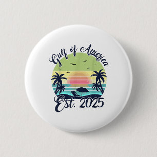Badge Rond 5 Cm Drapeau Américain 2025 Golfe M