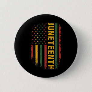 Badge Rond 5 Cm Drapeau Américain Couleurs panafricaines Pour Célé