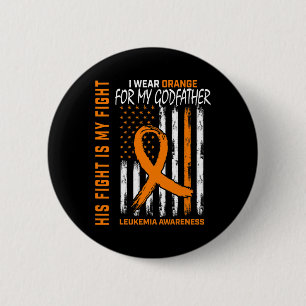 Badge Rond 5 Cm Drapeau américain de sensibilisation au cancer de