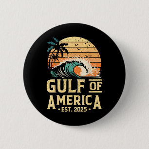 Badge Rond 5 Cm Drapeau Américain G 2025 Du Golfe Des Etats-Unis E