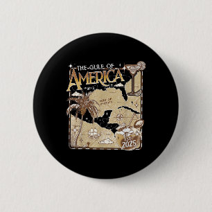 Badge Rond 5 Cm Drapeau Américain G 2025 Du Golfe Des Etats-Unis E