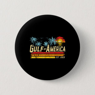 Badge Rond 5 Cm Drapeau Américain G 2025 Du Golfe Des Etats-Unis E