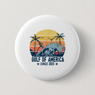 Badge Rond 5 Cm Drapeau Américain G 2025 Du Golfe Des Etats-Unis E