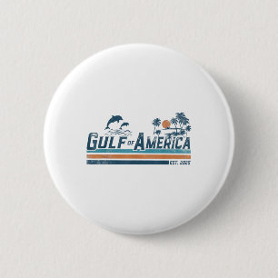 Badge Rond 5 Cm Drapeau Américain G 2025 Du Golfe Des Etats-Unis E