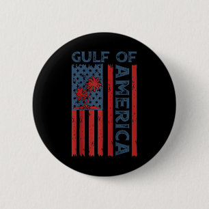 Badge Rond 5 Cm Drapeau Américain G 2025 Du Golfe Des Etats-Unis E