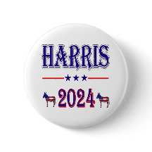Drapeau américain Harris 2024 Pres Democrat Donkey