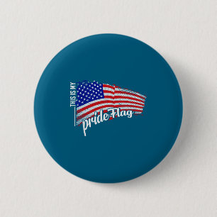 Badge Rond 5 Cm Drapeau américain patriotique Usa Graphisme artist