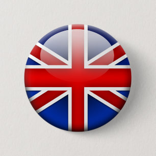 Badge Rond 5 Cm Drapeau anglais 2,0