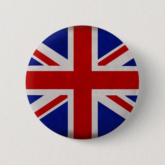 Badge Rond 5 Cm Drapeau Anglais D Angleterre Texture Zazzle Fr