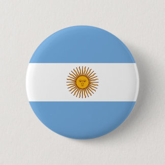 Badge Rond 5 Cm Drapeau argentin