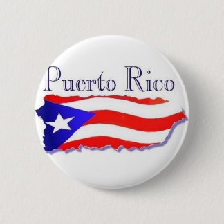 Badge Rond 5 Cm Drapeau Boricua de Porto Rico