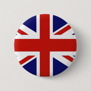 Badge Rond 5 Cm Drapeau britannique