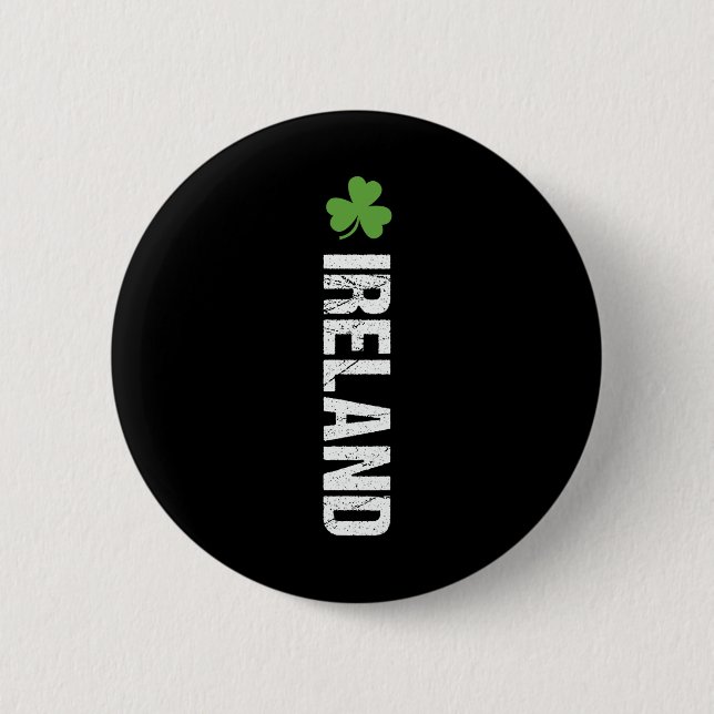 Badge Rond 5 Cm Drapeau Cadeau Irlande Irlande Saint-Patrick Vinta (Devant)