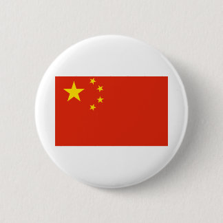 Badge Rond 5 Cm Drapeau chinois
