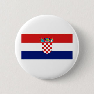 Badge Rond 5 Cm Drapeau Croatie