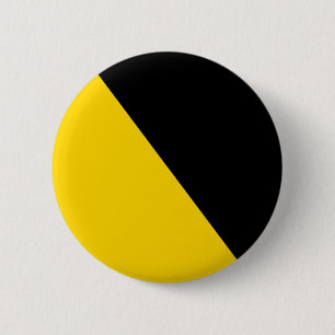 Badge Rond 5 Cm Drapeau d'Ancap Anarchocapitalist