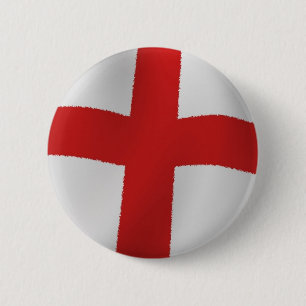 Badge Rond 5 Cm Drapeau d'Angleterre