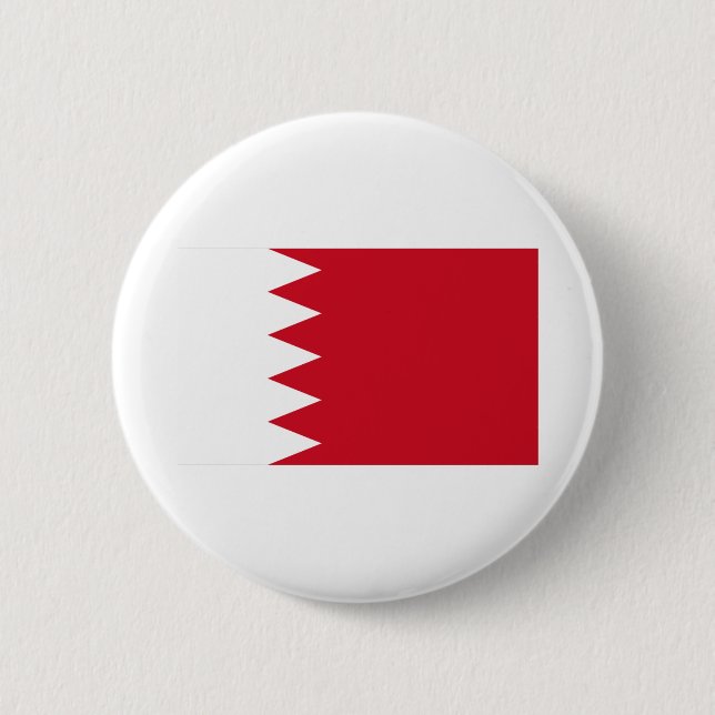 Badge Rond 5 Cm Drapeau de Bahreïn (Devant)