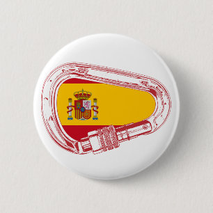 Badge Rond 5 Cm Drapeau de carabinier espagnol