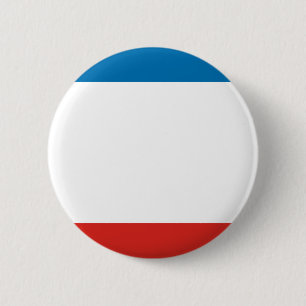 Badge Rond 5 Cm Drapeau de Crimée