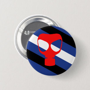 Badge Rond 5 Cm Drapeau de fierté de masque
