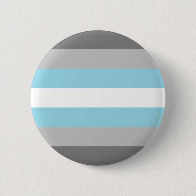 Badge Rond 5 Cm Drapeau de fierté demiboy (Devant)