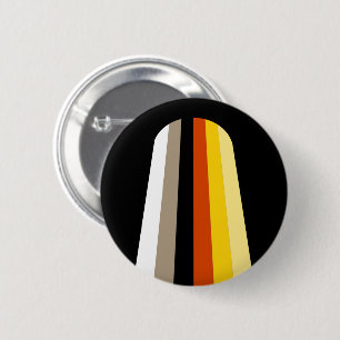 Badge Rond 5 Cm Drapeau de fierté des cheveux longs