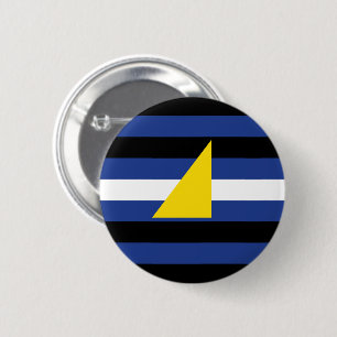Badge Rond 5 Cm Drapeau de fierté des sports aquatiques