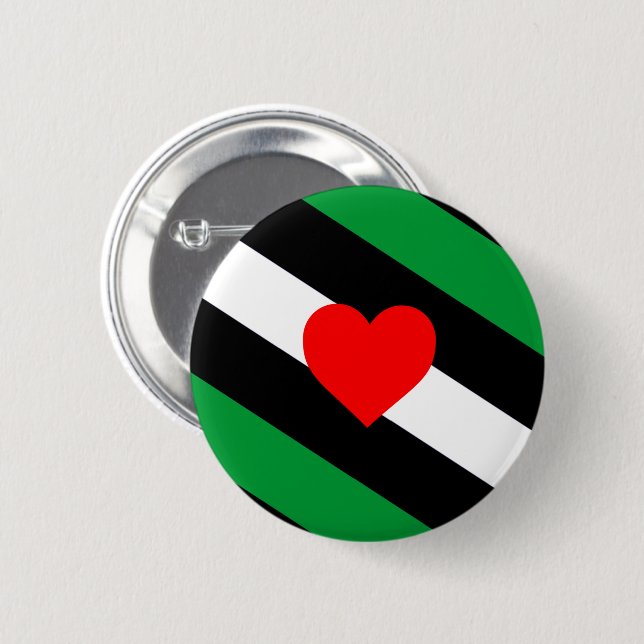 Badge Rond 5 Cm Drapeau de fierté Leather Boi (Devant & derrière)