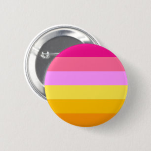 Badge Rond 5 Cm Drapeau de fierté lesbienne (Aube)