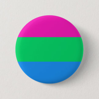 Badge Rond 5 Cm Drapeau de fierté polysexuelle Fierté LGBT
