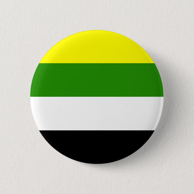 Badge Rond 5 Cm Drapeau de fierté skoliosexuel (Devant)