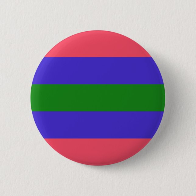 Badge Rond 5 Cm Drapeau de fierté trigender (Devant)