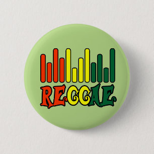 Badge Rond 5 Cm drapeau de graffiti de reggae de rasta