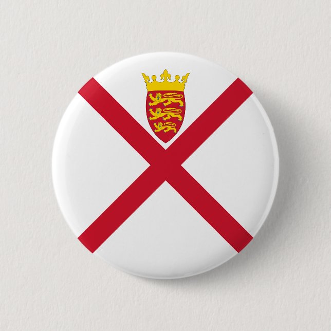 Badge Rond 5 Cm Drapeau de Jersey (Devant)