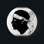 Badge Rond 5 Cm Drapeau de la Corse France<br><div class="desc">La Corse est une île française en mer Méditerranée. Elle est située à l'ouest de l'Italie, au sud-est du continent français, et au nord de l'île italienne de la Sardaigne. Les montagnes comportent deux-tiers de l'île, formant un à chaîne unique. Avant la domination française, la Corse était sous la propriété...</div>