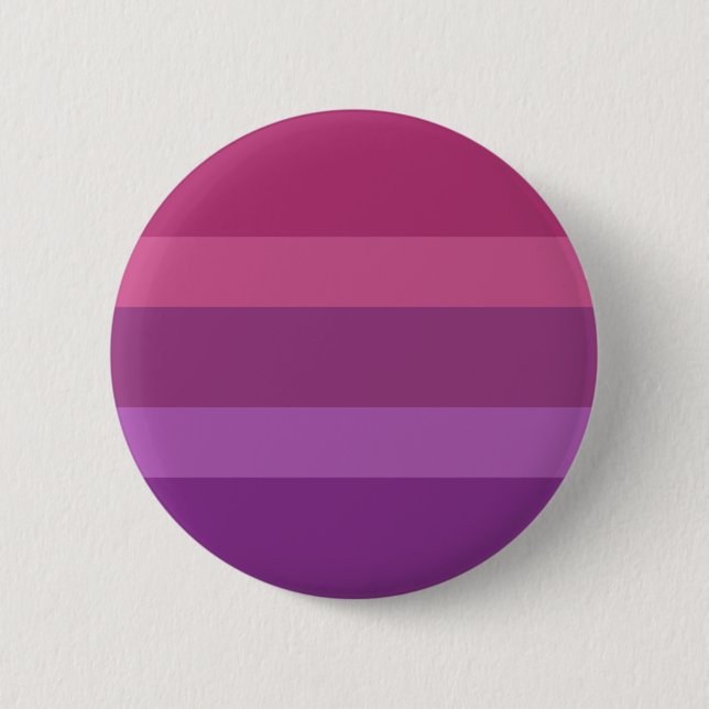 Badge Rond 5 Cm Drapeau de la fierté Aceflux (Devant)