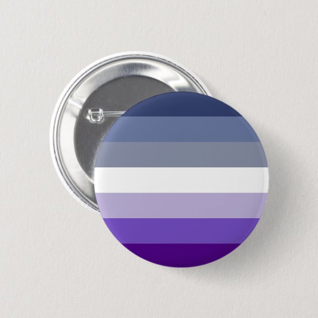 Badge Rond 5 Cm Drapeau de la fierté lesbienne (Bouton) (Devant & derrière)