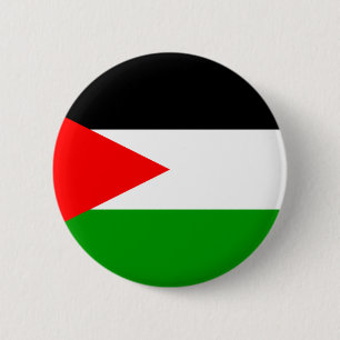 Badge Rond 5 Cm Drapeau de la Palestine