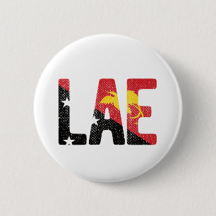 Badge Rond 5 Cm Drapeau de la Papouasie-Nouvelle-Guinée