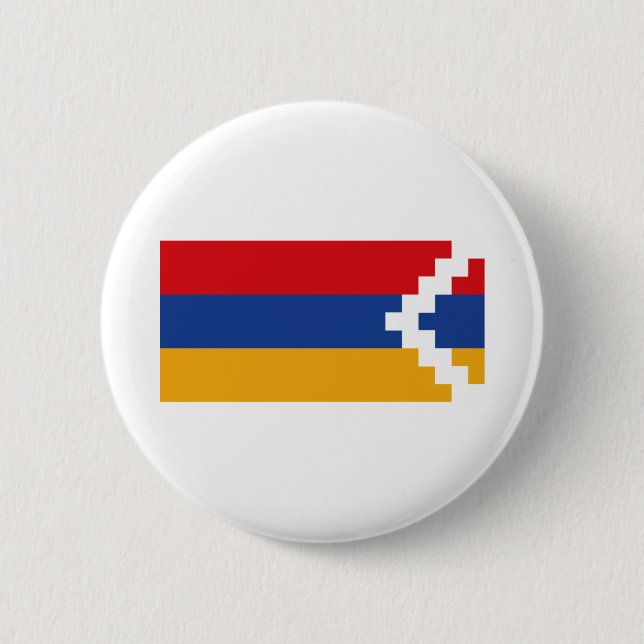 Badge Rond 5 Cm Drapeau de la République d'Artsakh Mug (Devant)