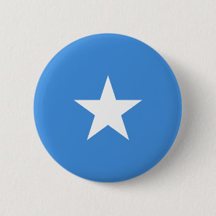 Badge Rond 5 Cm Drapeau de la Somalie