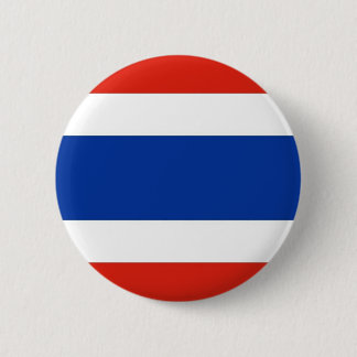 Badge Rond 5 Cm Drapeau de la Thaïlande