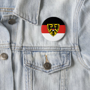 Badge Rond 5 Cm drapeau de la ville de Reutlingen allemagne symbol